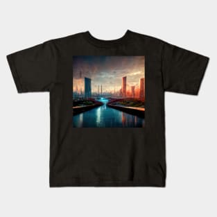 Future Cities Series Kids T-Shirt